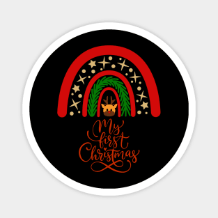 First Christmas tshirts Magnet